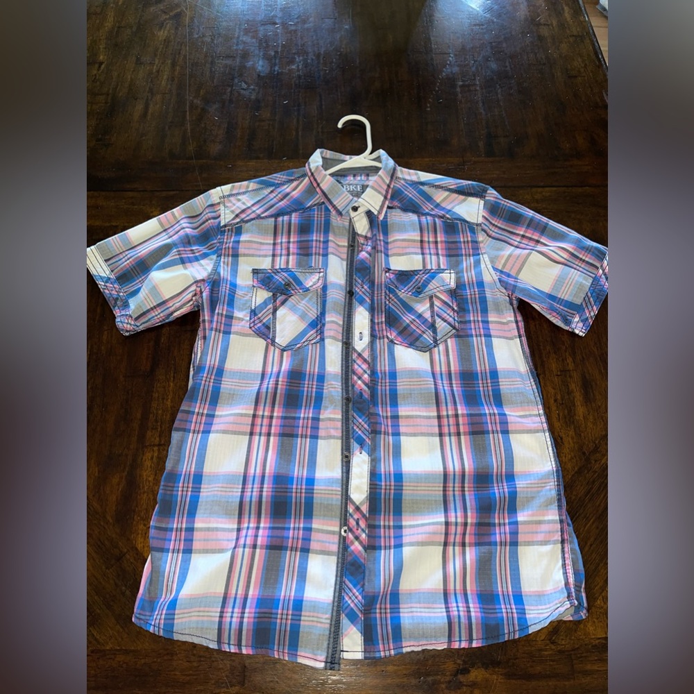BKE Buckle Button Down Shirt Men's Size: M